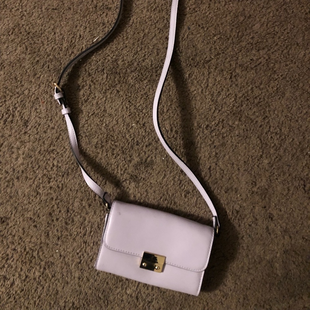 Lavender crossbody bag